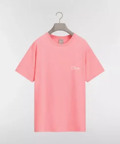 T-Shirt with Dior Embroidery