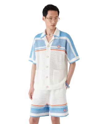 Ensemble Casablanca - Blanc / bleu