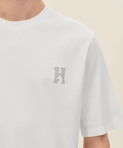 h-cheval t shirt with leather