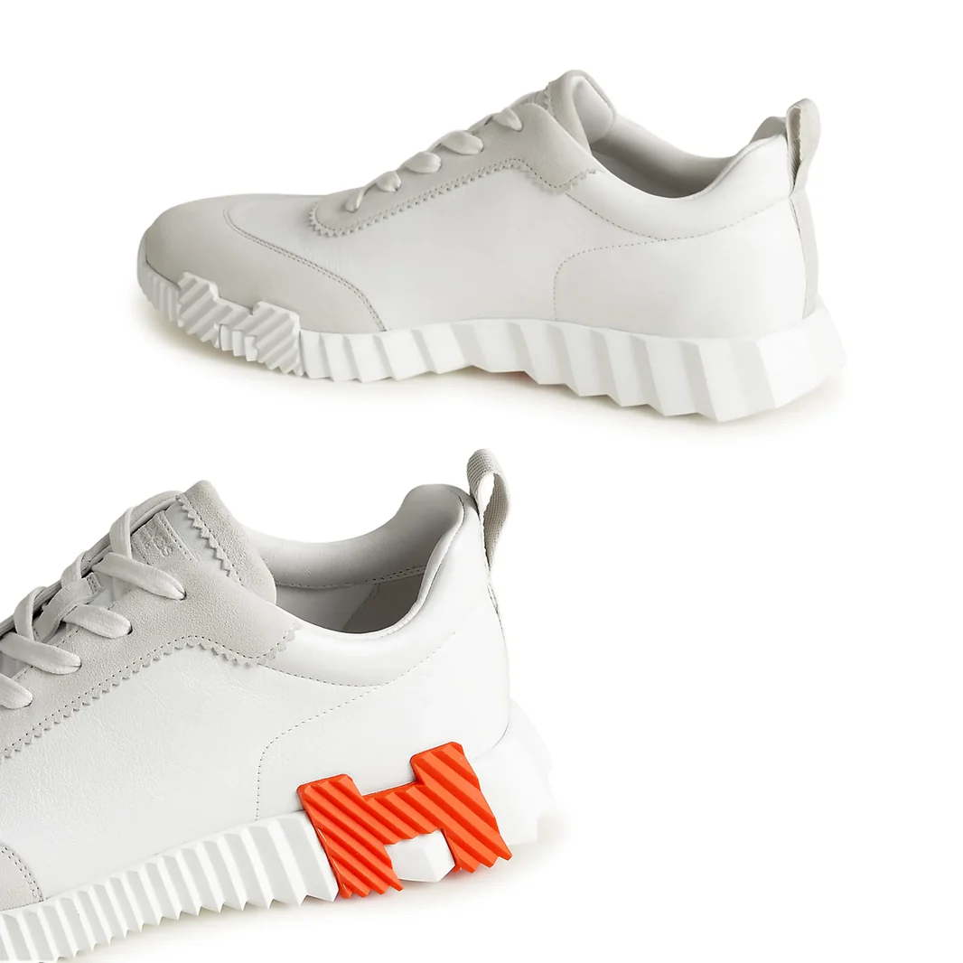 hermes-paris-bouncing-calf-sneaker-white-orange-h221898zh94400-front-side