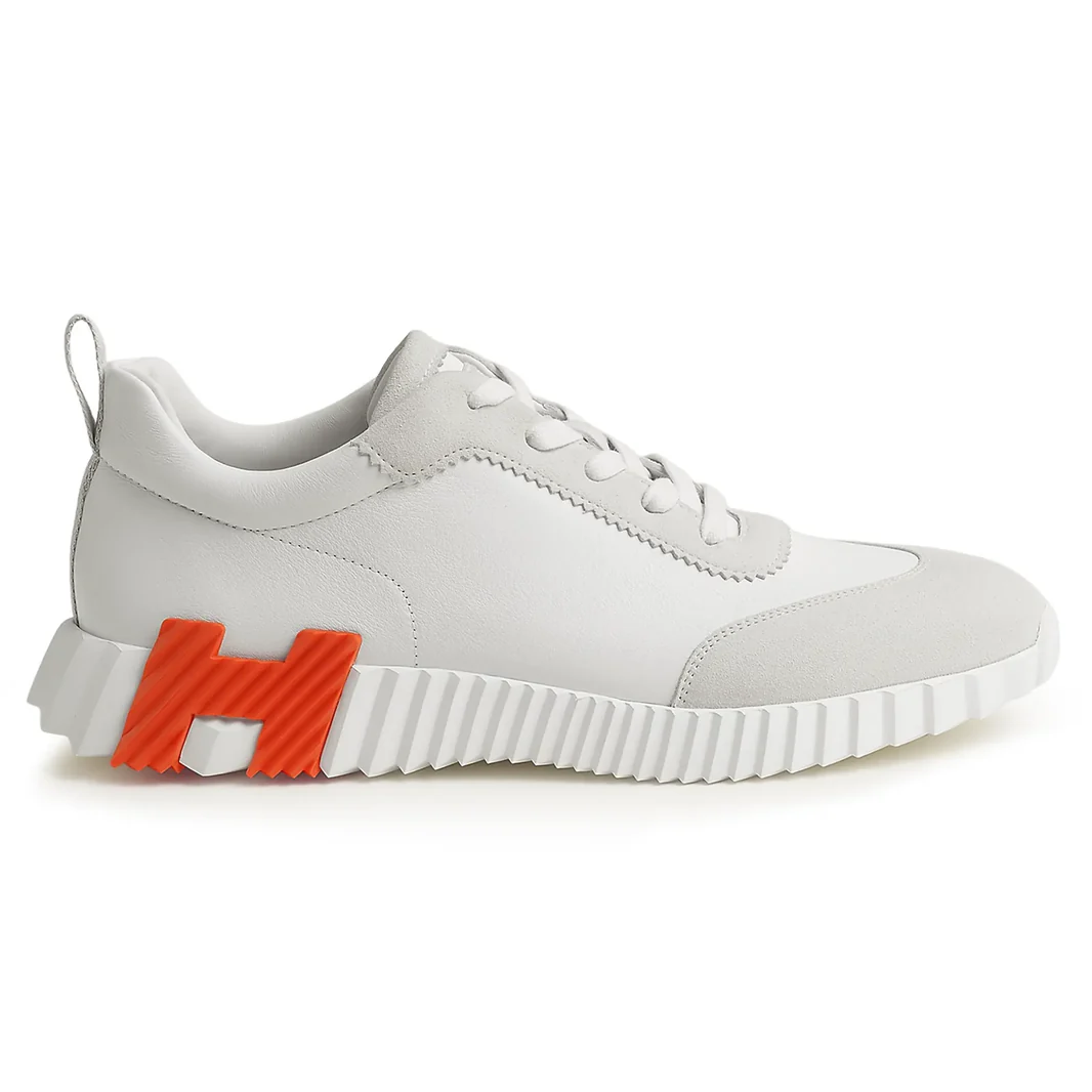hermes-paris-bouncing-calf-sneaker-white-orange-h221898zh94400-side