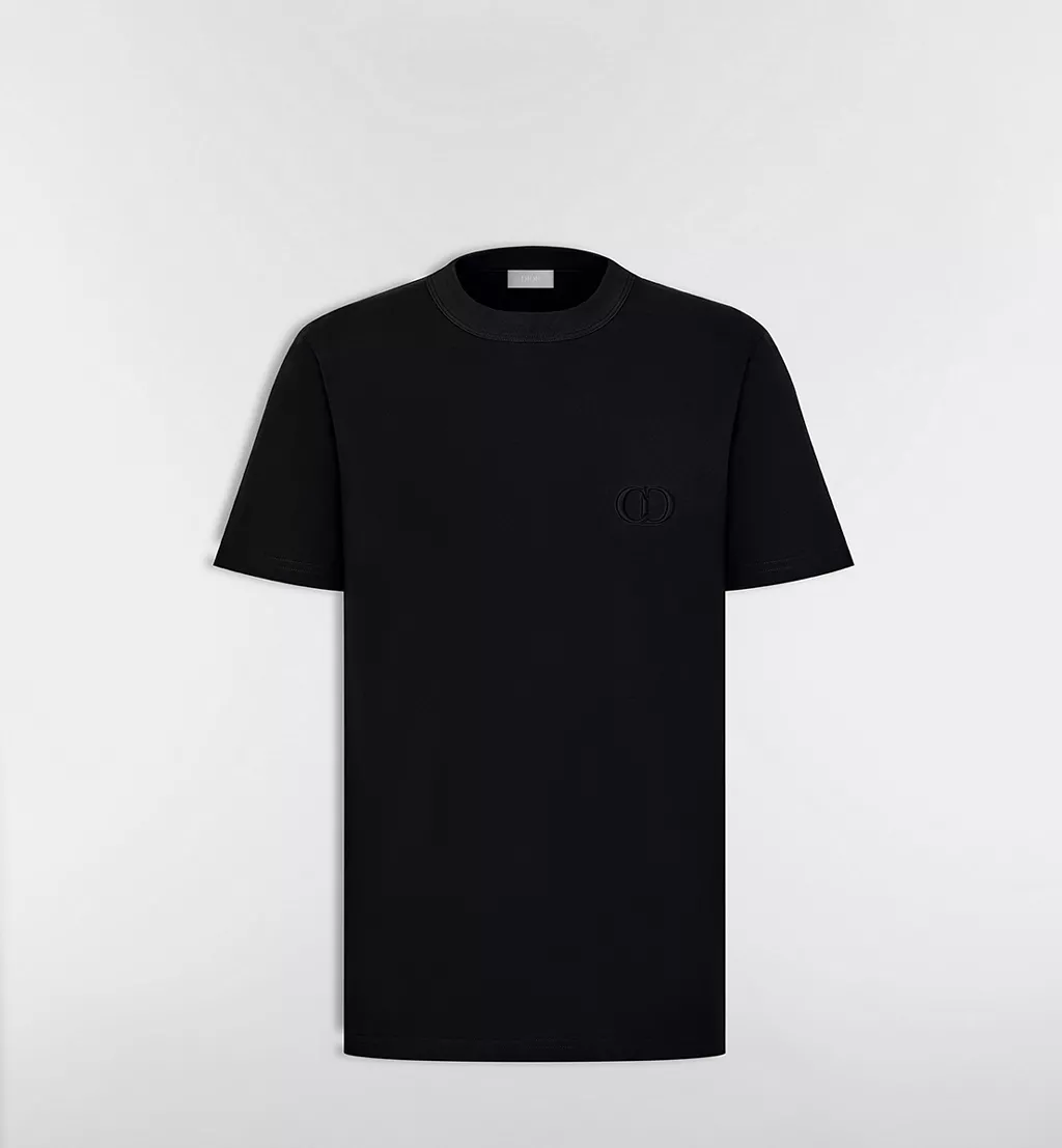 CD Icon T-Shirt, Regular Fit - Black