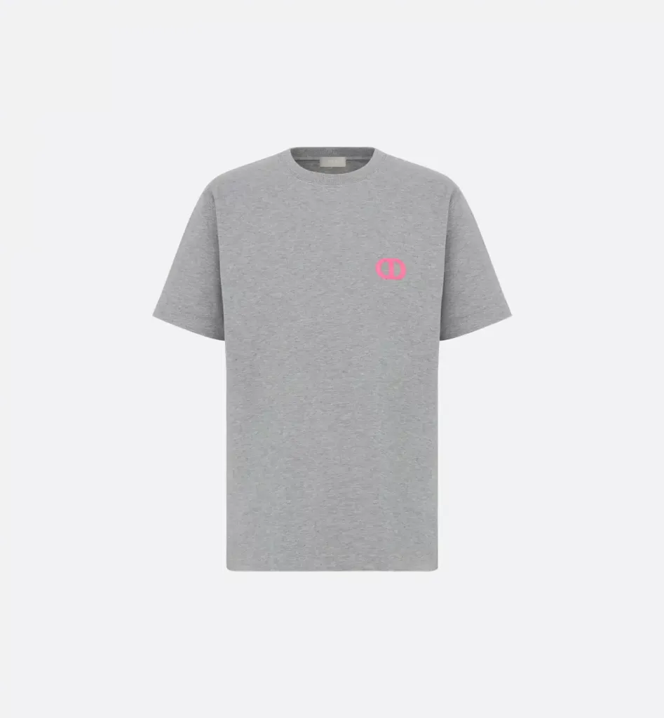 CD Icon T-Shirt, Regular Fit - Grey